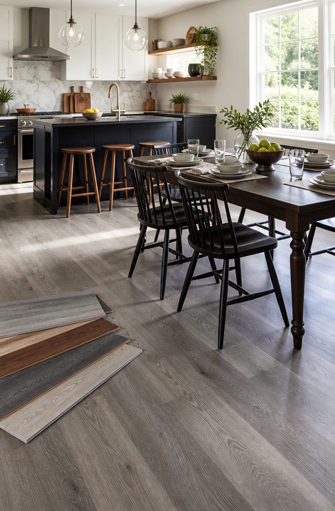 5 Best Engineered Hardwood Floors for 2026 3 Close-up of engineered hardwood flooring showing wear layer thickness