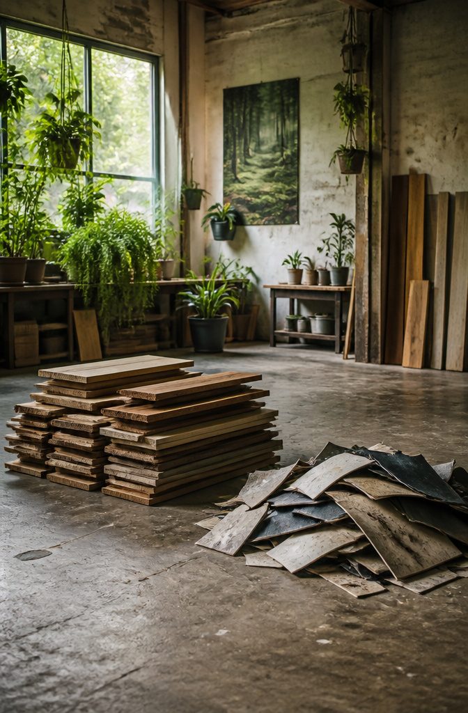 Vinyl vs Hardwood Flooring: 6 Key Differences Compared 6 Environmental impact comparison between vinyl and hardwood flooring.